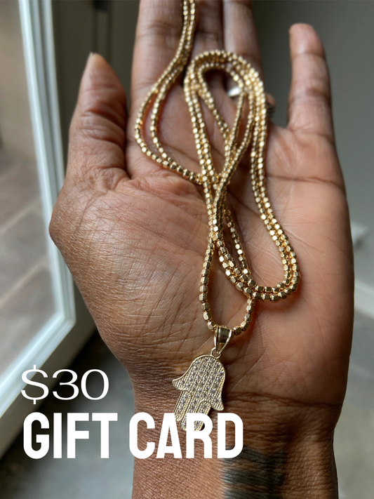 $30 Gift Code Card